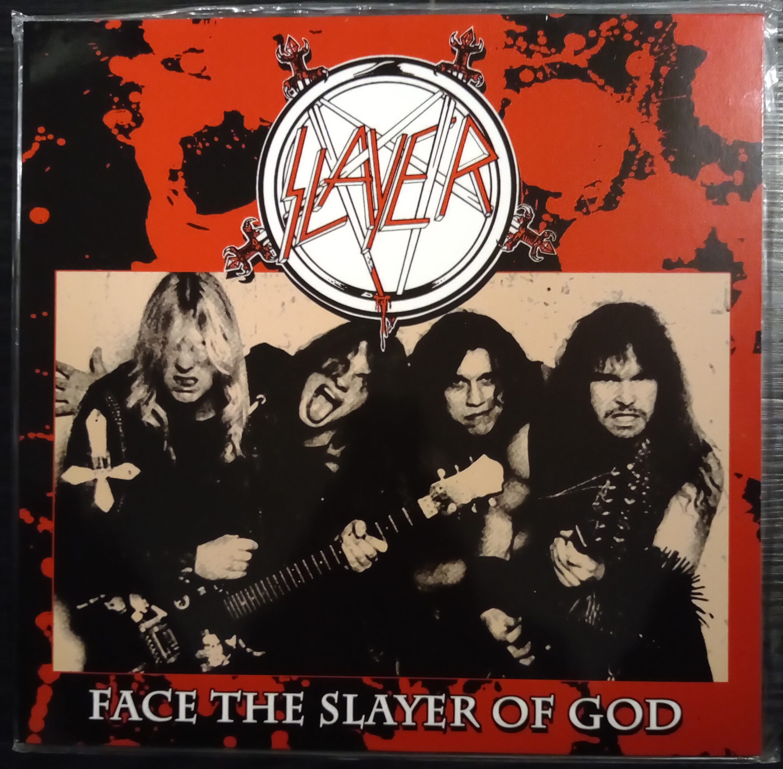 Slayer – Face The Slayer Of God - (M/M) - Red Vinyl