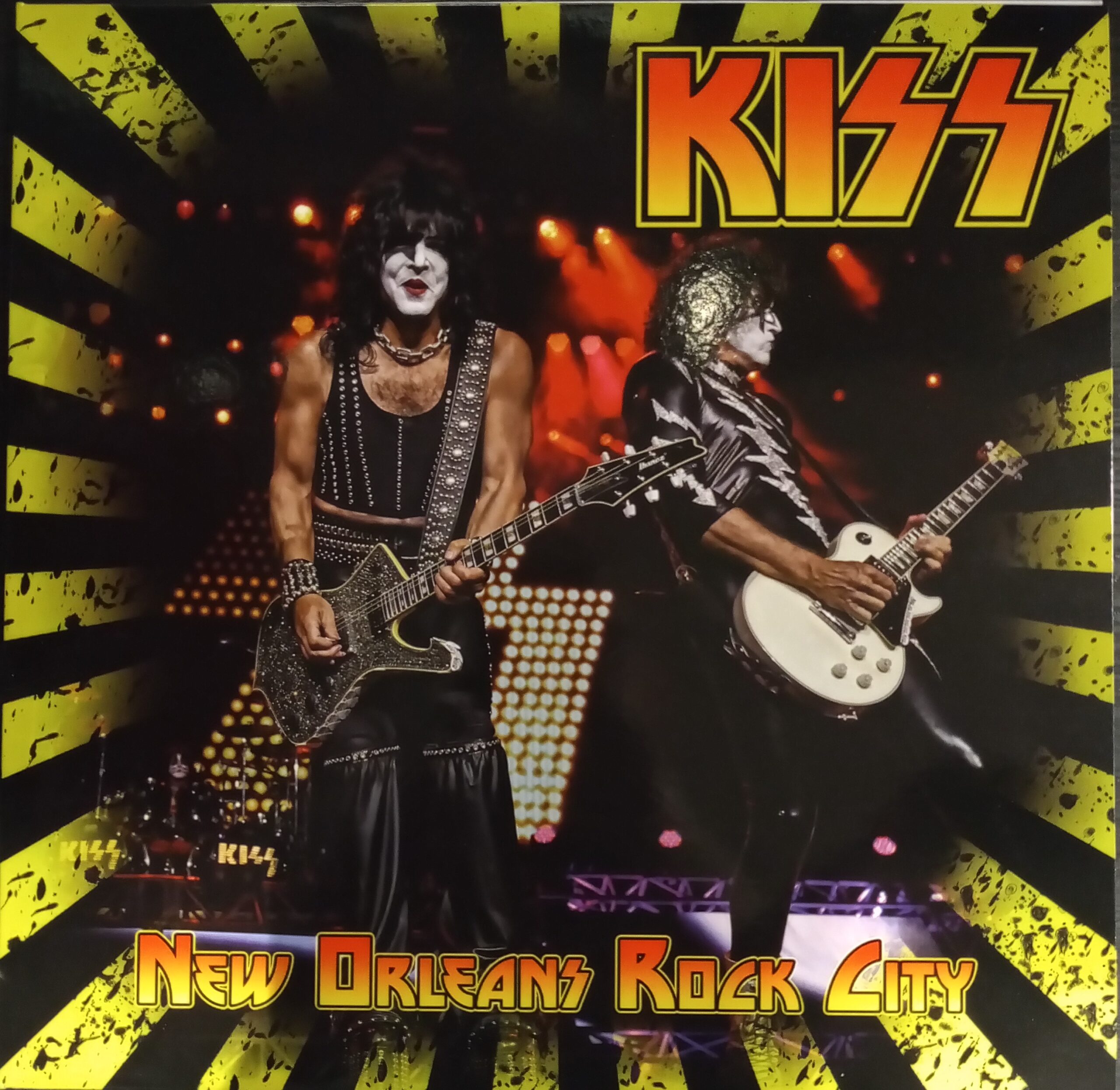 Kiss – New Orleans Rock City - (M/M) - Yellow Vinyl