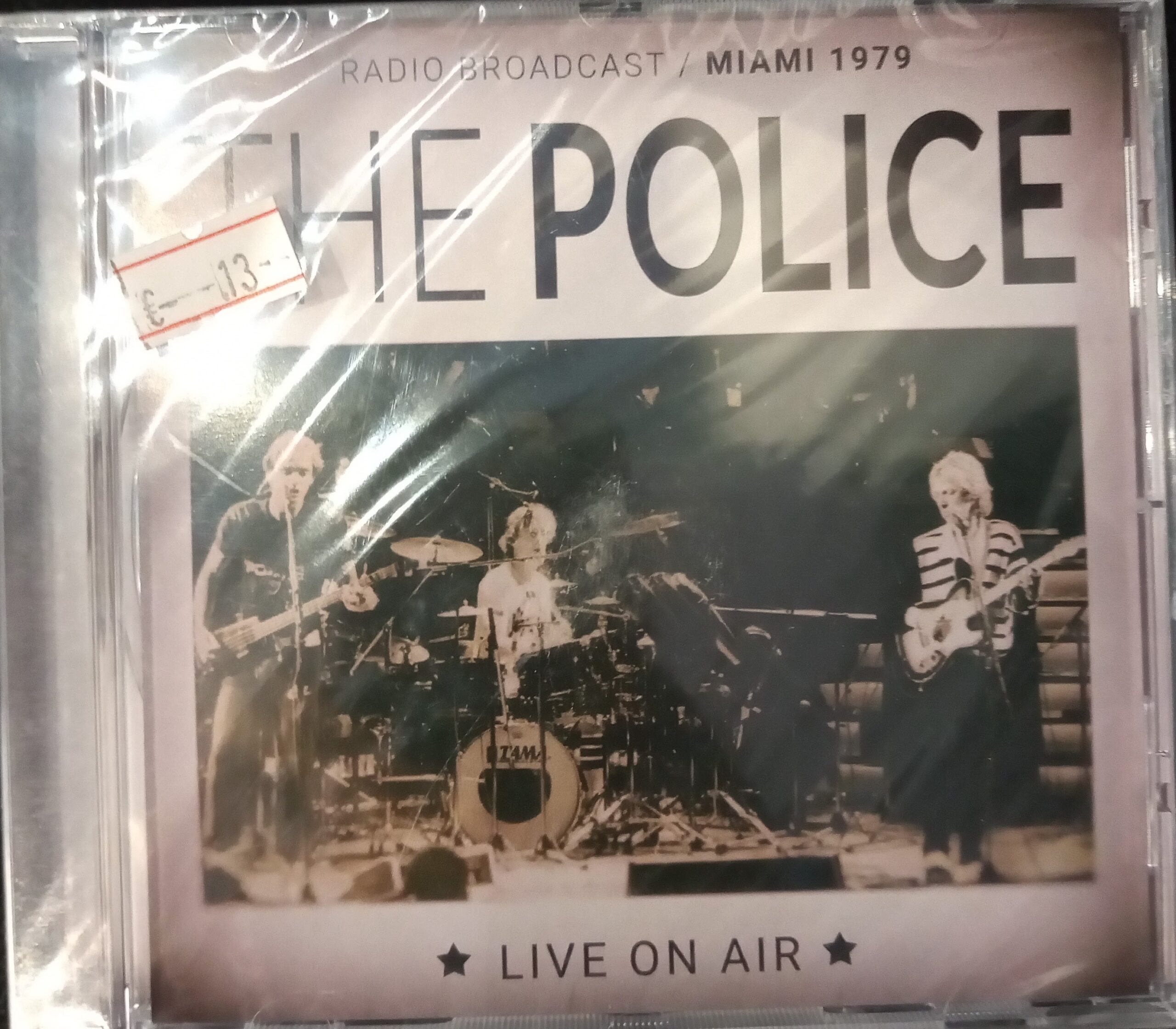 The Police – Live On Air (Radio Broadcast / Miami 1979) - Mint (M/M) - CD - Sealed