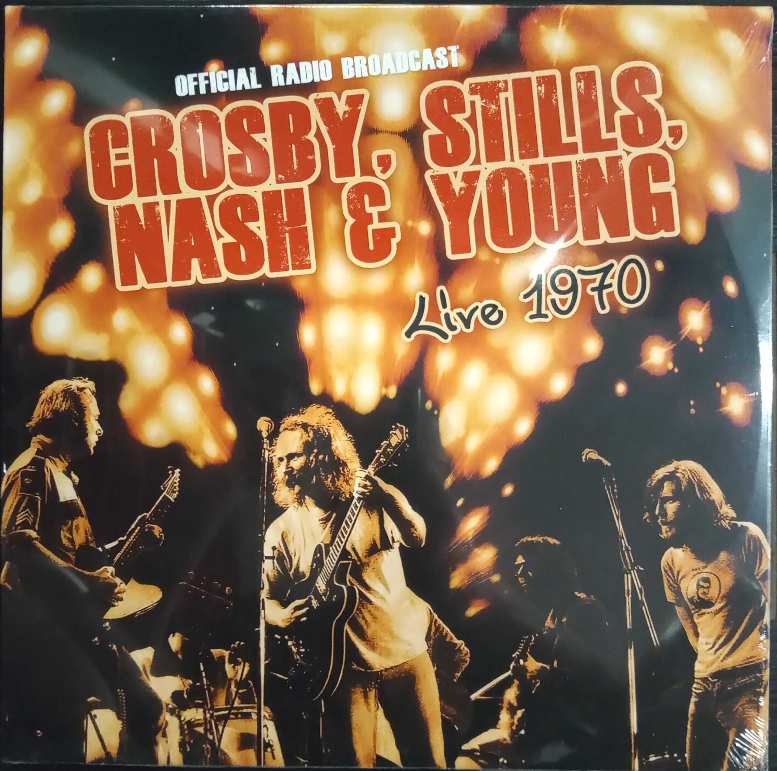 Crosby, Stills, Nash & Young - Live 1970 - Mint (M/M) - Sealed Vinyl
