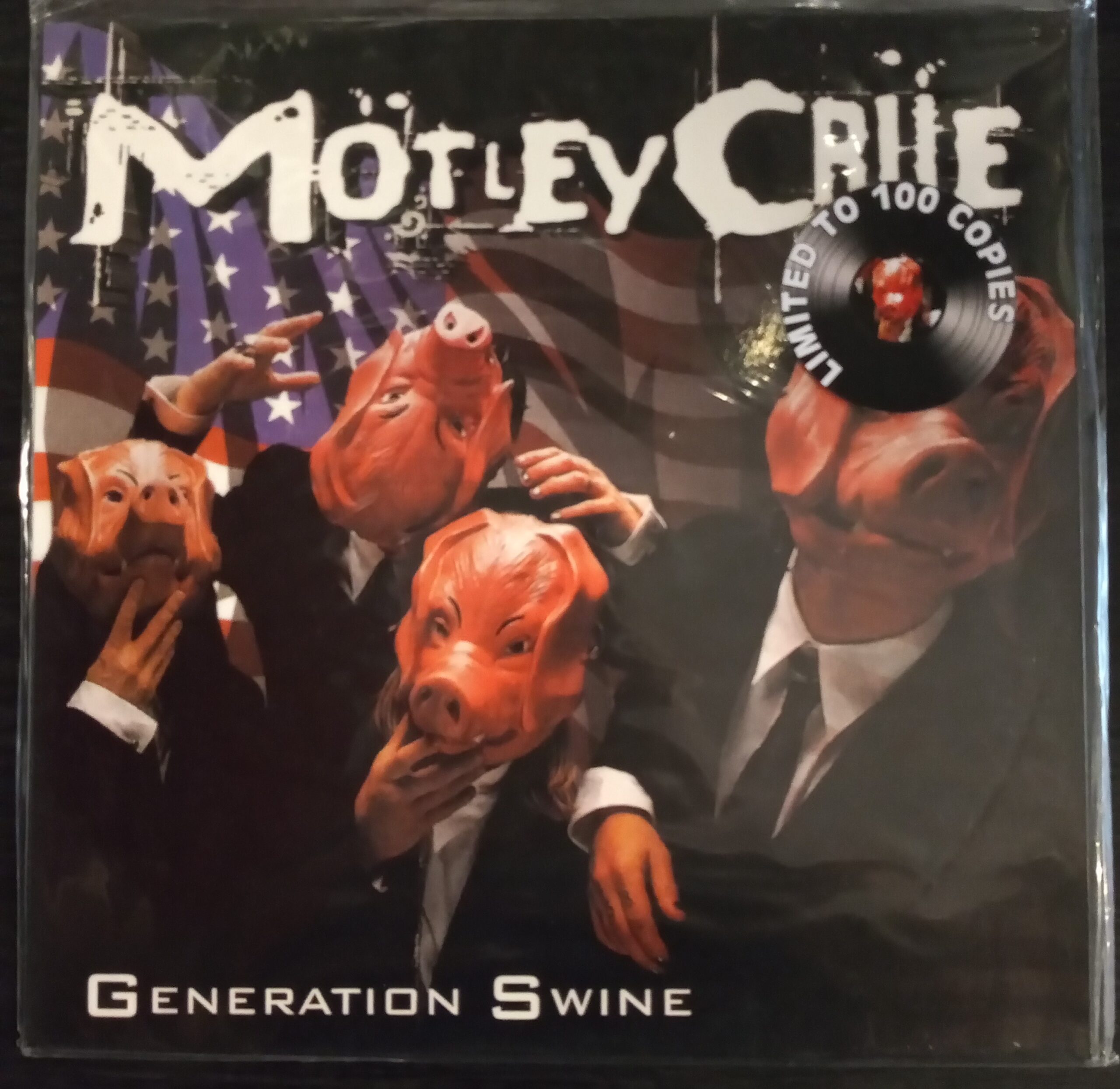 Mötley Crüe – Generation Swine - Mint (M/M) - Unofficial Vinyl
