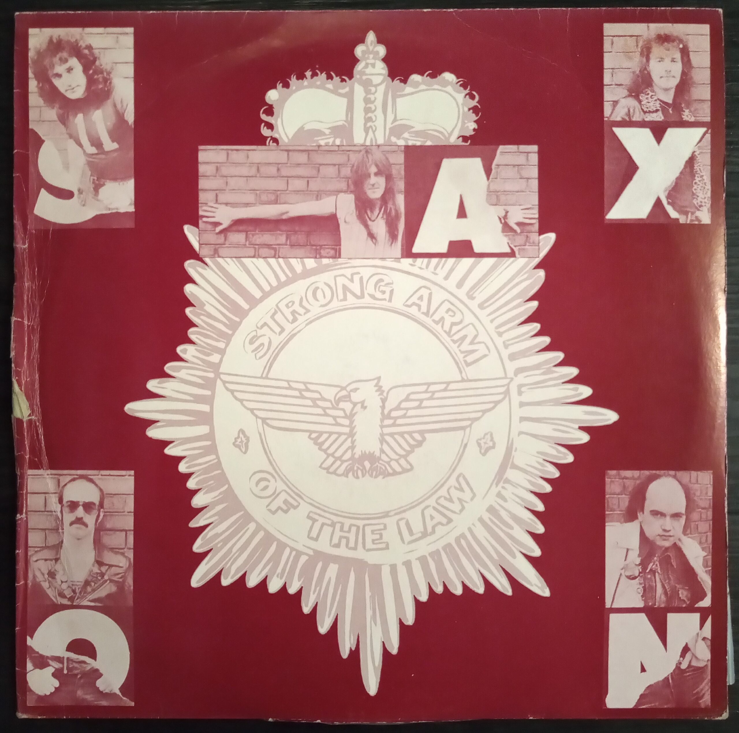Saxon – Strong Arm Of The Law - (NM/G) - Vinyl