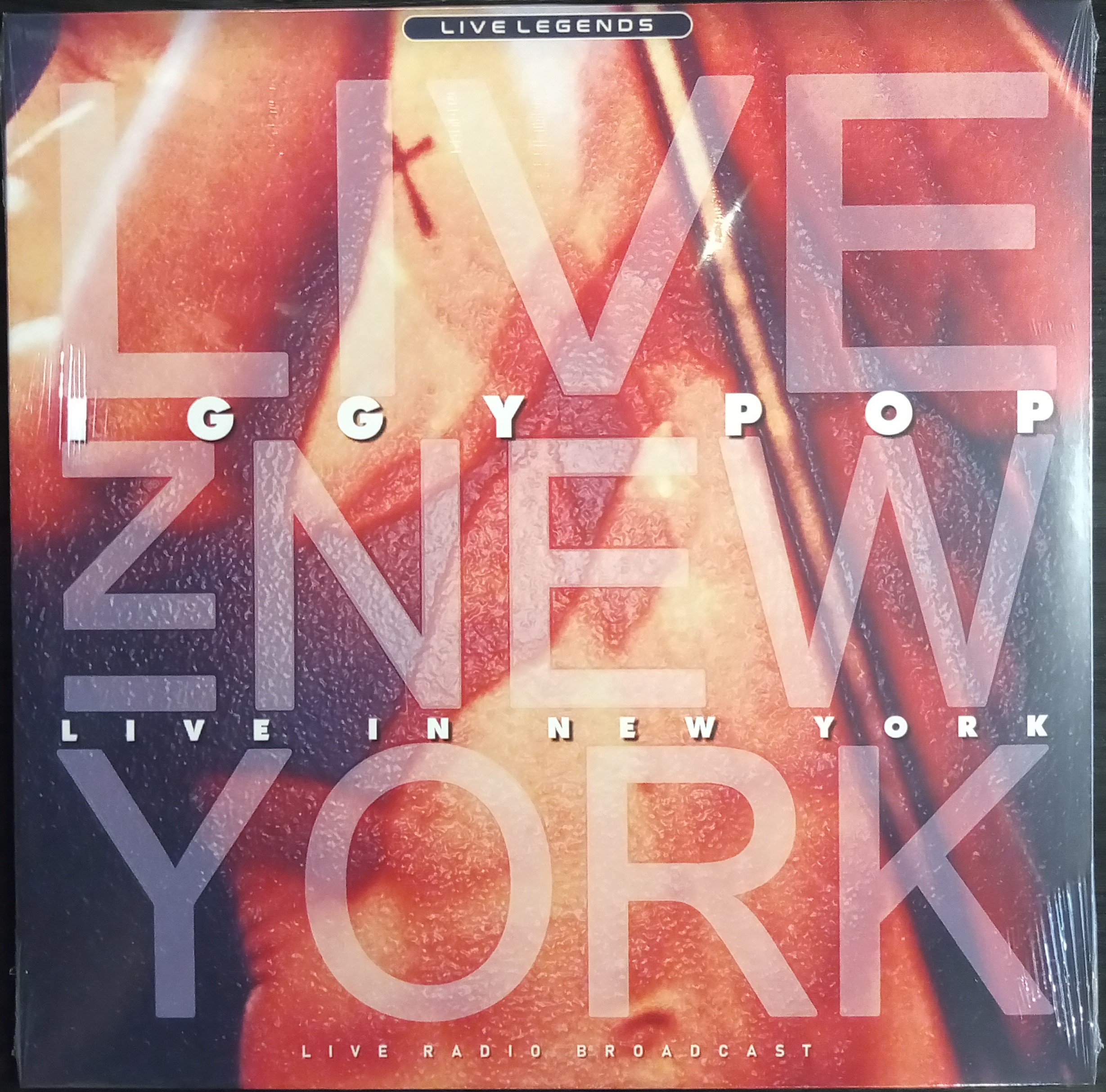 Iggy Pop – Live In New York (Live Radio Broadcast) - (M/M) - Sealed Vinyl