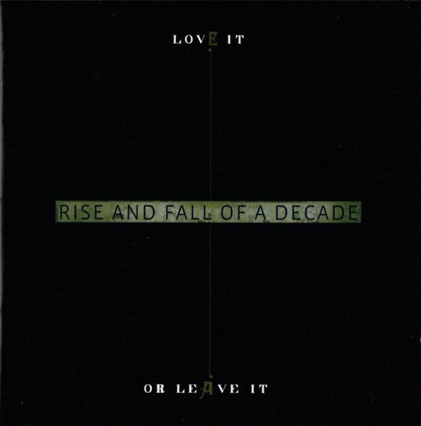 Rise And Fall Of A Decade - Love It Or Leave It - Near Mint (NM or M-) - CD