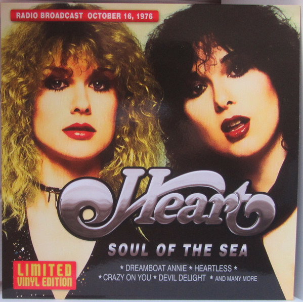 Heart – Soul Of The Sea. Radio Broadcast October 16, 1976 - M/M - Sealed Vinyl
