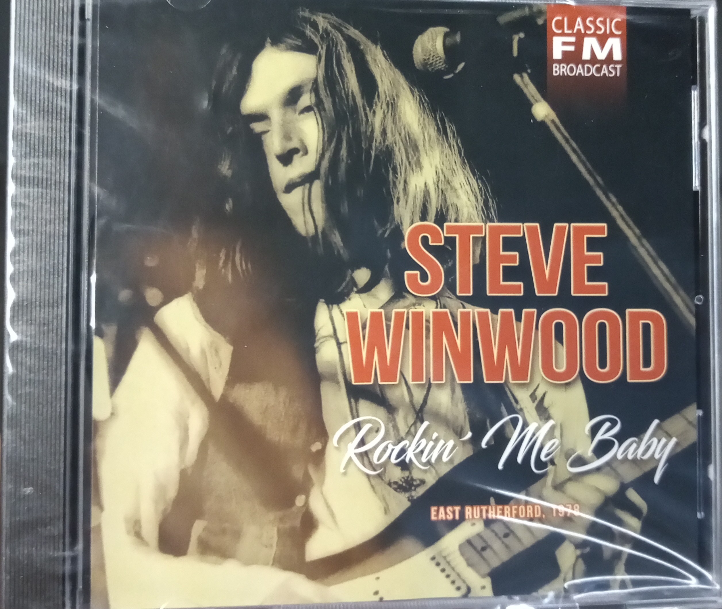 Steve Winwood - Rockin' Me Baby - East Rutherford, 1978 - M/M - Sealed CD