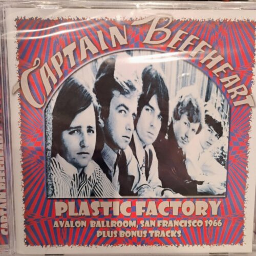 Captain Beefheart – Plastic Factory - Live At The Avalon Ballroom 1966 - M/M - Sealed CD
