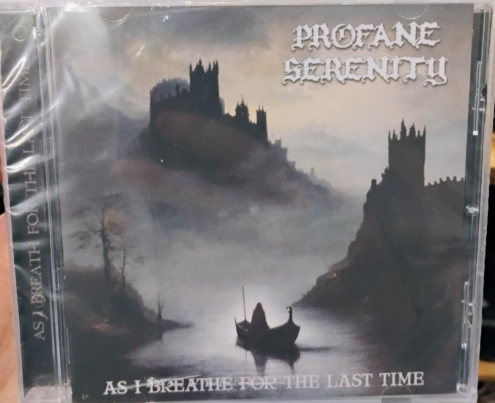 Profane Serenity - As I Breath For The Last Time - M/M - Sealed CD