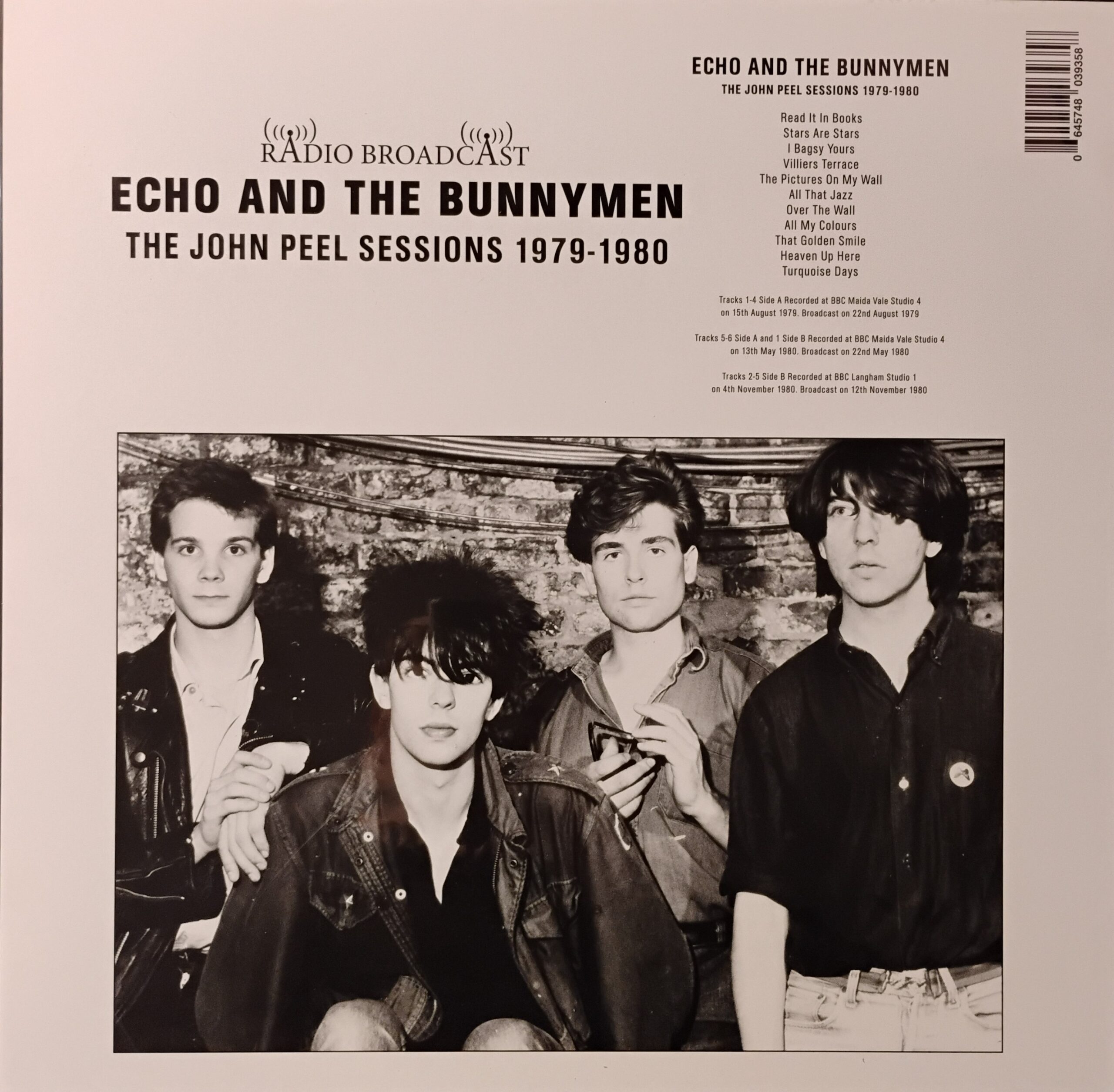 Echo & The Bunnymen – The John Peel Sessions 1979-1980 - M/M - Sealed Vinyl