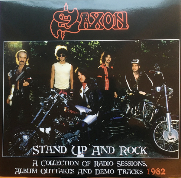 Saxon – Stand Up And Rock - A Collection Of Radio Sessions, Album Outtakes And Demo Tracks 1982 - M/M - Vinyl