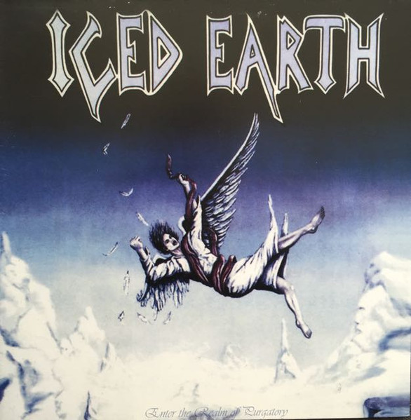 Iced Earth – Enter The Realm Of Purgatory - NM/VG+ - Blue Vinyl