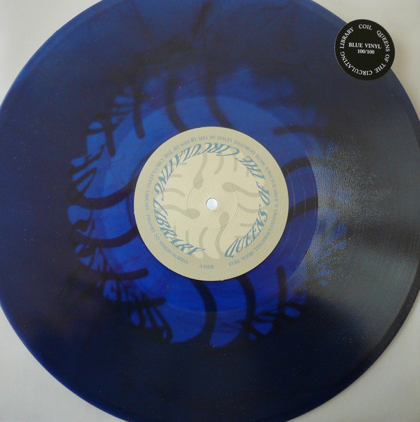 Coil – Queens Of The Circulating Library - M/M - Unofficial Blue Vinyl
