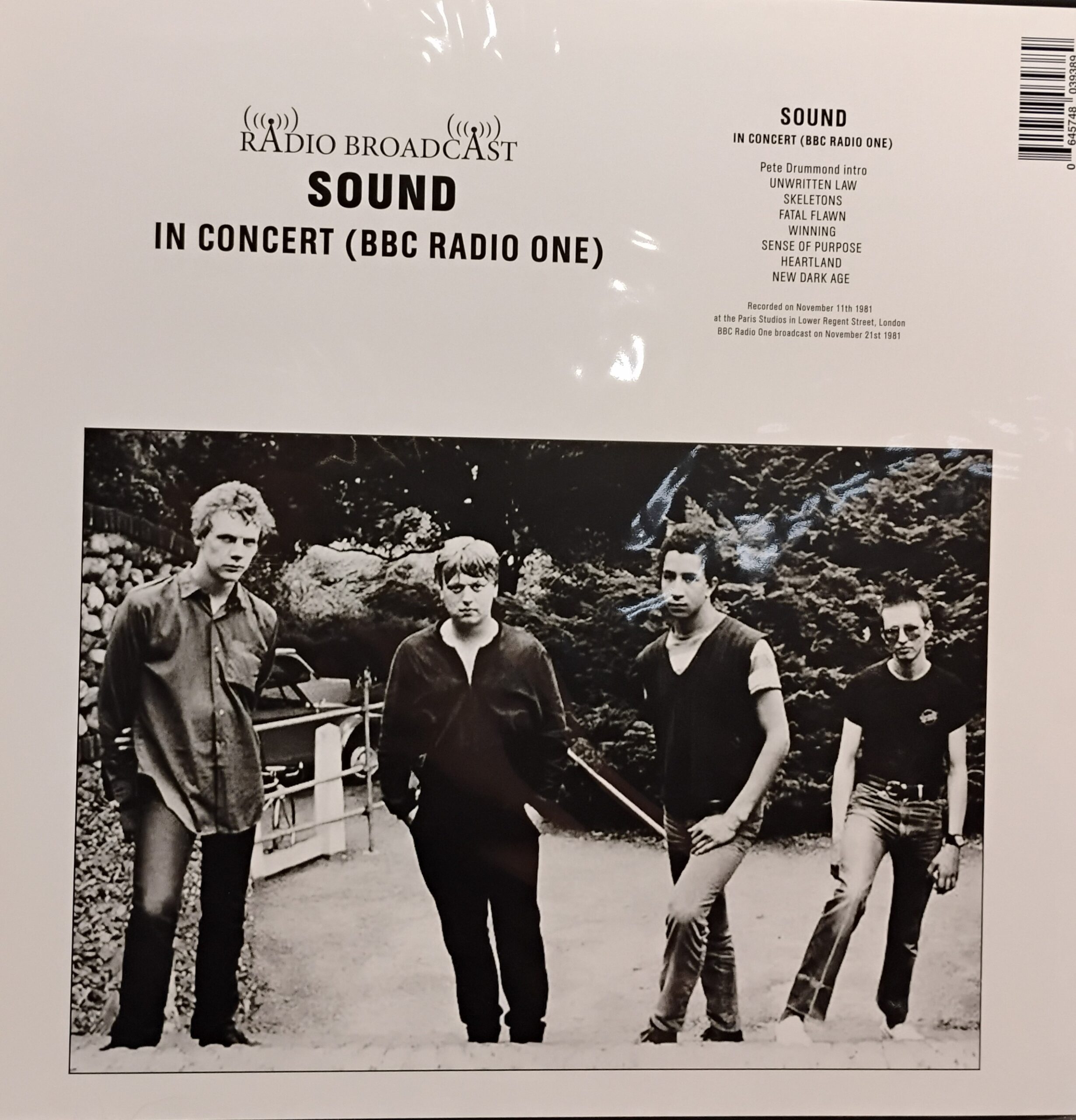 The Sound - In Concert (BBC Radio One) - M/M - Sealed Vinyl