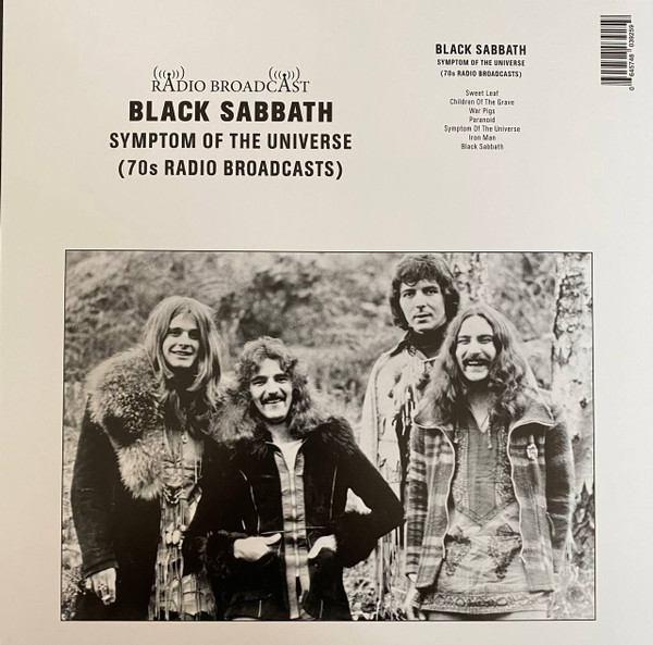 Black Sabbath – Symptom Of The Universe (70s Radio Broadcasts) - M/M - Sealed LP