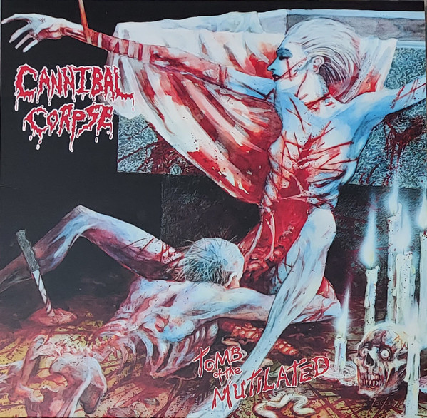 Cannibal Corpse – Tomb Of The Mutilated - M/M - Unofficial Replica - Red Vinyl