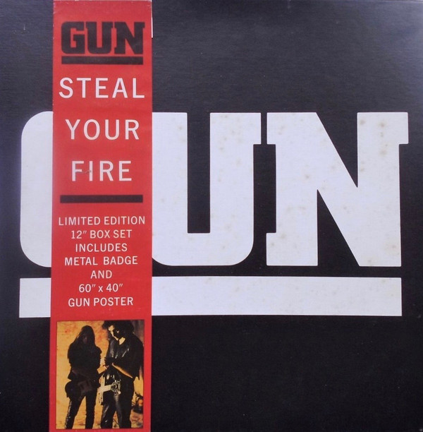 Gun (2) - Steal Your Fire - Near Mint (NM or M-) - Vinyl,Box Set