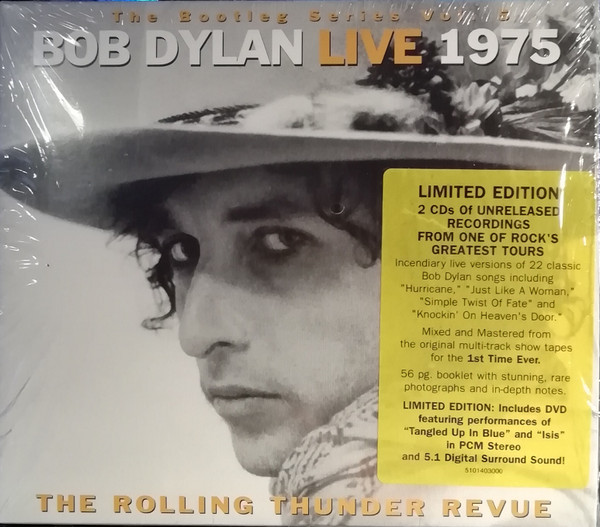 Bob Dylan - The Bootleg Series Vol. 5: Live 1975 (The Rolling Thunder Revue) - Near Mint (NM or M-) - CD,DVD,All Media