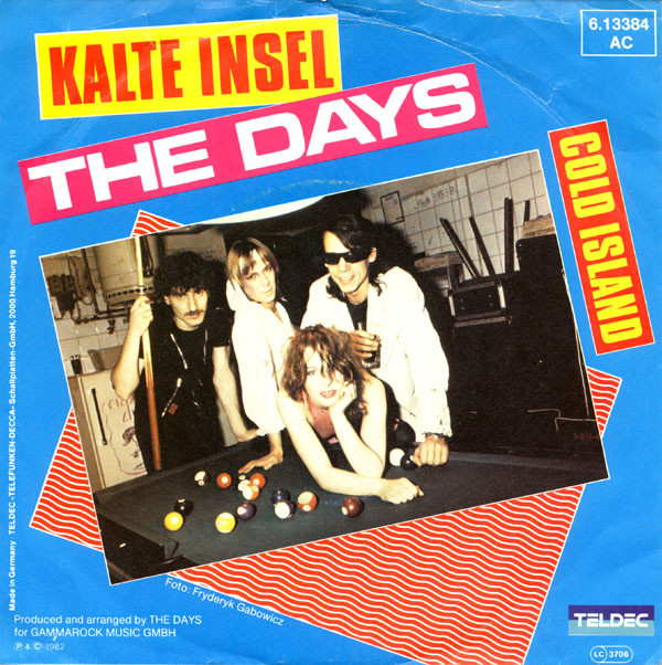 The Days - Kalte Insel - Near Mint (NM or M-) - Vinyl