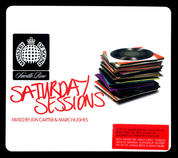 Various - Ministry Of Sound - Saturday Sessions - Very Good Plus (VG+) - CD