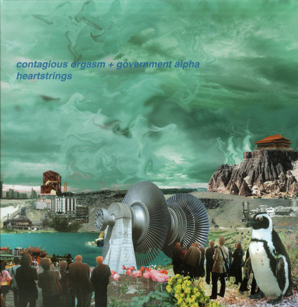Contagious Orgasm + Government Alpha - Heartstrings - Near Mint (NM or M-) - CD
