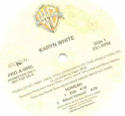 Karyn White - Hungah - Very Good Plus (VG+) - Vinyl