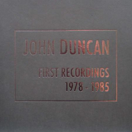 John Duncan - First Recordings 1978 - 1985 - Near Mint (NM or M-) - Vinyl,DVD,Box Set
