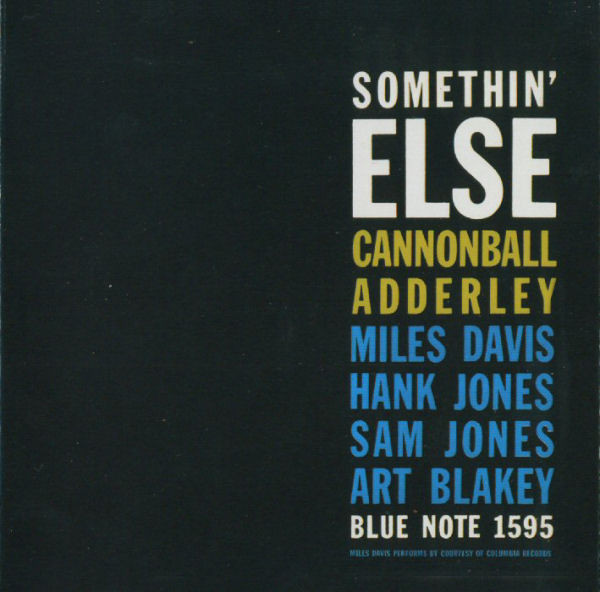 Cannonball Adderley - Somethin' Else - Near Mint (NM or M-) - CD