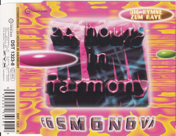 Cosmonova - 24 Hours In Harmony - Near Mint (NM or M-) - CD