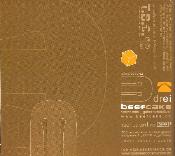 Beefcake - [Drei] - Very Good Plus (VG+) - CD