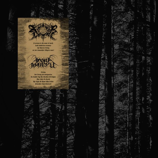 Xasthur / Angra Mainyu - Xasthur / Angra Mainyu - Near Mint (NM or M-) - Vinyl