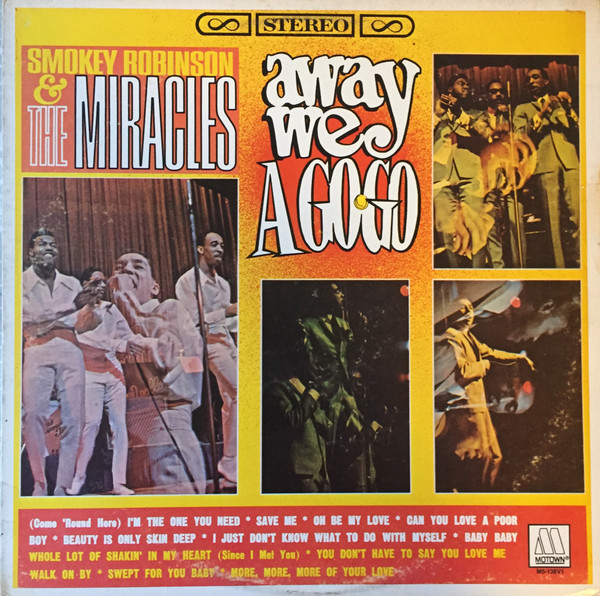 Smokey Robinson & The Miracles* - Away We A Go-Go - Very Good Plus (VG+) - Vinyl