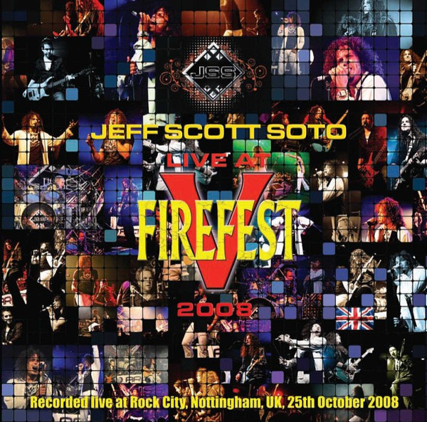 Jeff Scott Soto - Live At Firefest 2008 - Very Good Plus (VG+) - CD