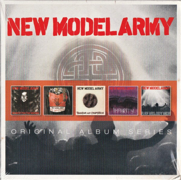 New Model Army - Original Album Series - Mint (M) - CD,CD,CD,CD,CD,Box Set