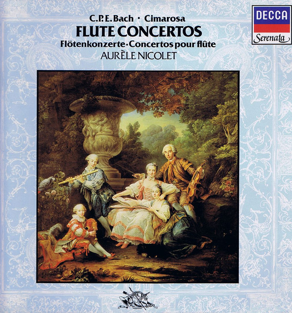 C.P.E. Bach* - Cimarosa* - Aurèle Nicolet - Flute Concertos - Flötenkonzerte - Concertos Pour Flûte - Near Mint (NM or M-) - Vinyl