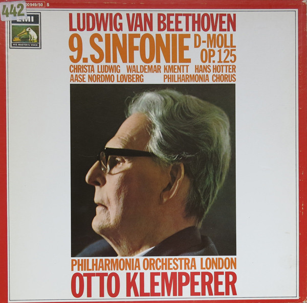 Ludwig van Beethoven, Philharmonia Orchestra London*, Otto Klemperer - 9. Sinfonie D-Moll Op.125 - Near Mint (NM or M-) - Vinyl,Vinyl,Box Set