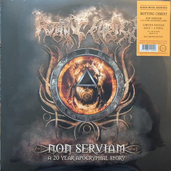 Rotting Christ - Non Serviam - A 20 Year Apocryphal Story - Mint (M) - Vinyl
