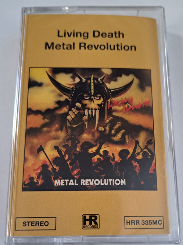 Living Death - Metal Revolution - Mint (M) - Cassette