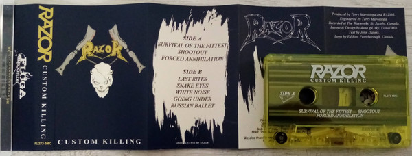 Razor (2) - Custom Killing - Mint (M) - Cassette