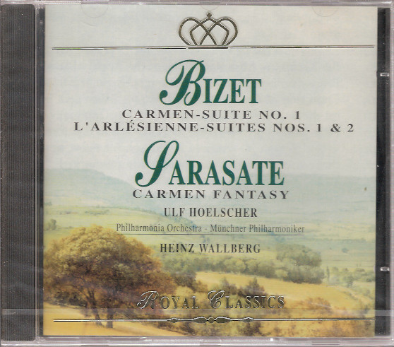 Bizet*, Sarasate*, Ulf Hoelscher, Philharmonia Orchestra, Münchner Philharmoniker - Carmen - Suite No.1 / L'Arlesienne - Suite Nos. 1 & 2 / Carmen - Fantasy - Near Mint (NM or M-) - CD