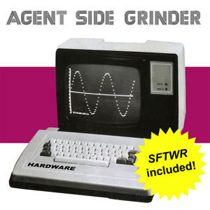 Agent Side Grinder - Hardware (SFTWR Included!) - Mint (M) - CD