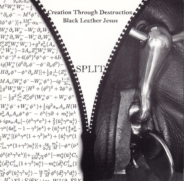 Creation Through Destruction / Black Leather Jesus - Split - Near Mint (NM or M-) - CD