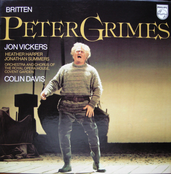 Britten* - Jon Vickers, Heather Harper, Jonathan Summers, Orchestra* And Chorus Of The Royal Opera House, Covent Garden / Colin Davis* - Peter Grimes  - Near Mint (NM or M-) - Vinyl,Box Set