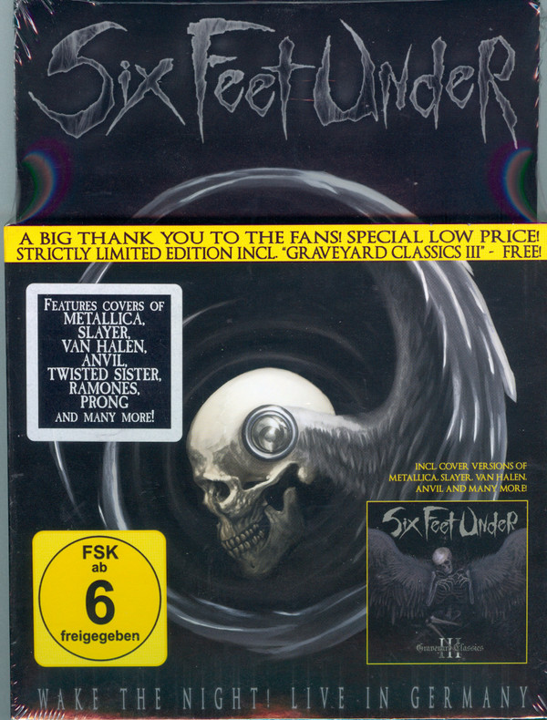 Six Feet Under - Wake The Night! Live In Germany - Mint (M) - DVD,CD