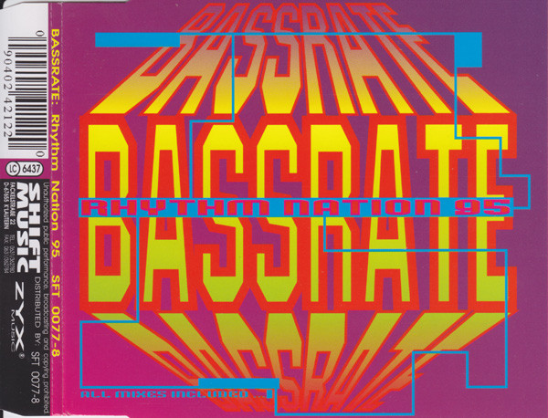 Bassrate - Rhythm Nation 95 - Near Mint (NM or M-) - CD