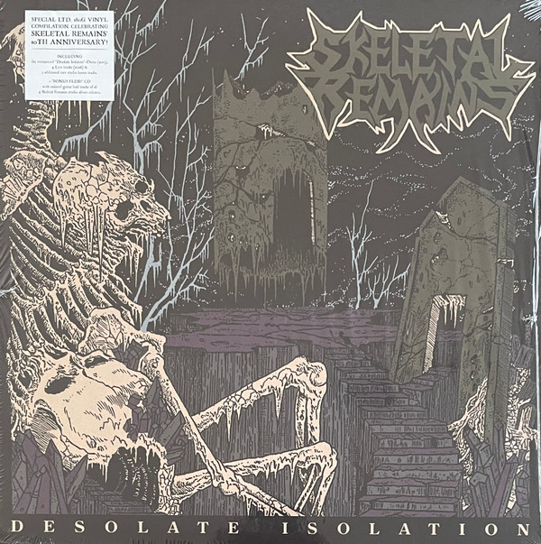 Skeletal Remains (3) - Desolate Isolation - Mint (M) - Vinyl,CD,All Media
