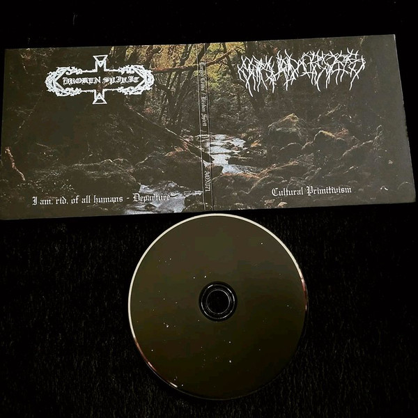 Carved Cross / Broken Spirit (2) - Cultural Primitivism / I Am, Rid, Of All Humans - Mint (M) - CD
