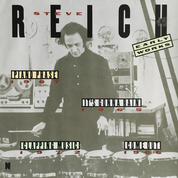 Steve Reich - Early Works - Mint (M) - Vinyl