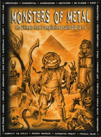 Various - Monsters Of Metal (The Ultimate Metal Compilation Vol. 4) - Near Mint (NM or M-) - DVD