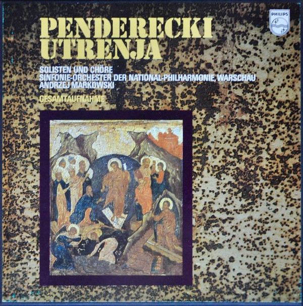 Penderecki*, Solisten* Und Chöre*, Sinfonie-Orchester Der National-Philharmonie, Warschau*, Andrzej Markowski - Utrenja - Gesamtaufnahme - Near Mint (NM or M-) - Box Set,Vinyl