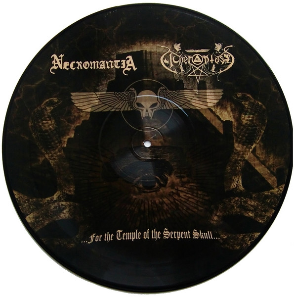 Necromantia / Acherontas - ...For The Temple Of The Serpent Skull... - Mint (M) - Vinyl